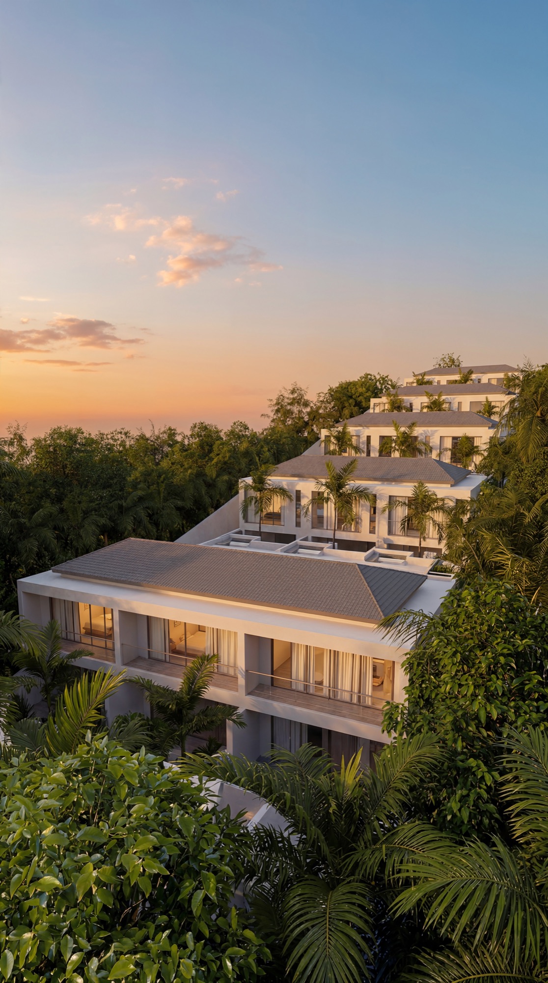 Temple Heights riverside villas